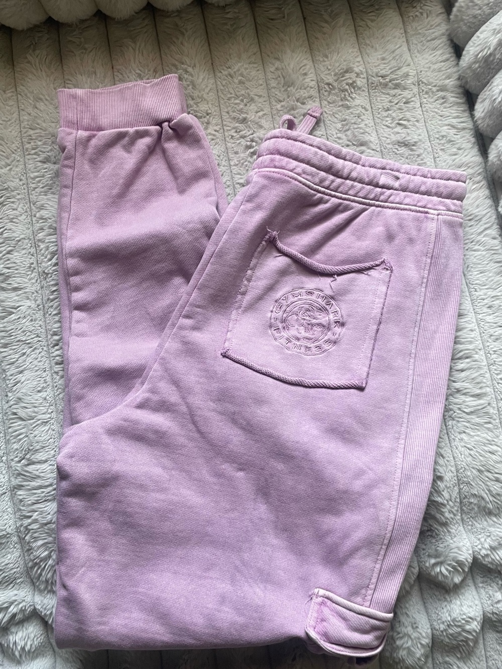 Lilac/Pink Gymshark Joggers Size L